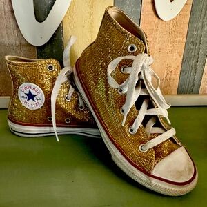 Converse Gold Girls size 1